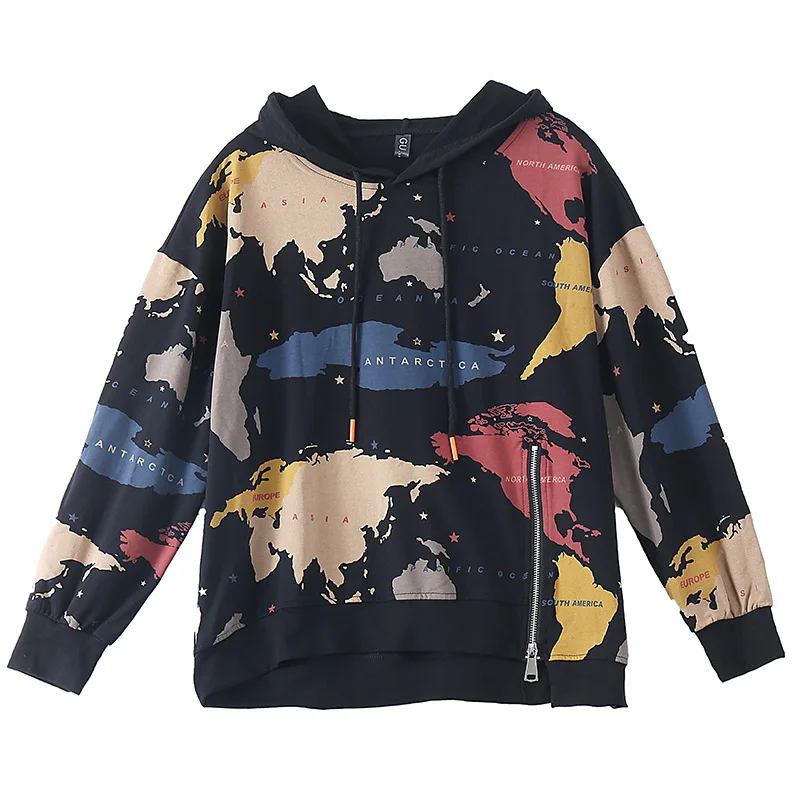 2021 Fashion Loose Styles Hooded Tees For Women Trend Camouflage Hoodies Female Tops With Hat Batwing Sleeves New Arrivals
2021 Fashion Loose Styles Hooded Tees For Women Trend Camouflage Hoodies Female Tops With Hat Batwing Sleeves New Arrivals