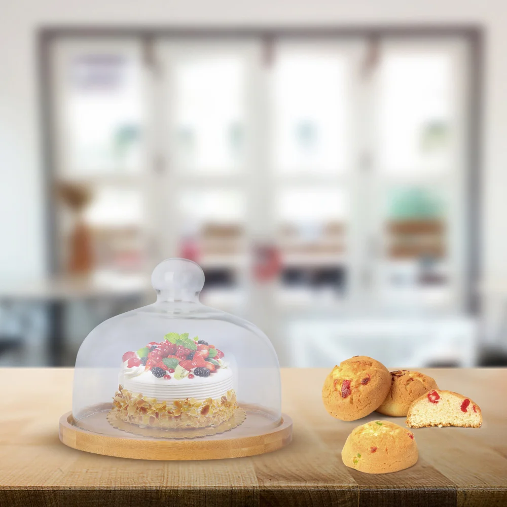 1 Pc Portable Cake and Cupcake Carrier Perfect for Transporting Cakes Cupcakes Pies or Other Desserts-18cm(Cake Cover+Bottom Pla
1 Pc Portable Cake and Cupcake Carrier Perfect for Transporting Cakes Cupcakes Pies or Other Desserts-18cm(Cake Cover+Bottom Pla