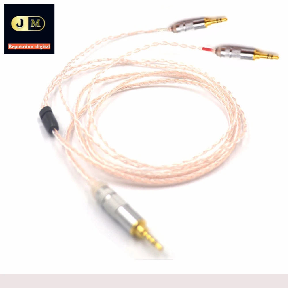 3.5/2.5/4.4 Balanced 8core Litz braid Headphone Upgrade Cable for MDR-Z7 Z7M2 MDR-Z1R D600 D7100 Headphone
3.5/2.5/4.4 Balanced 8core Litz braid Headphone Upgrade Cable for MDR-Z7 Z7M2 MDR-Z1R D600 D7100 Headphone
