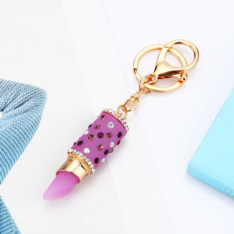 Car keychain ring pendant fashion creative personality lipstick bag Car female school bag pendant metal key key chain ring gift
Car keychain ring pendant fashion creative personality lipstick bag Car female school bag pendant metal key key chain ring gift