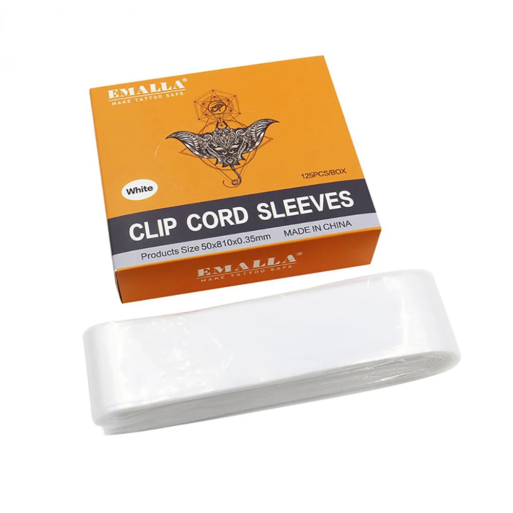 PEPAX 125PCS Clip Cord Bags Professional Disposable Clip Cord Sleeve for Tattoo Machine Tattoo Accessories Supply Tattoo Kits
PEPAX 125PCS Clip Cord Bags Professional Disposable Clip Cord Sleeve for Tattoo Machine Tattoo Accessories Supply Tattoo Kits