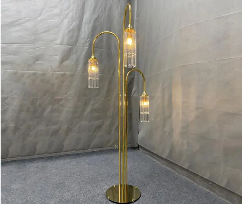 Wedding props three crystal road guide wedding stage T stage layout welcome area decoration road guide lamp
Wedding props three crystal road guide wedding stage T stage layout welcome area decoration road guide lamp