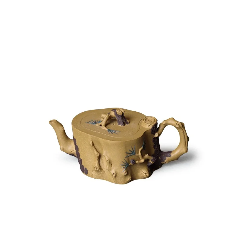 Yixing Purple Clay Pot Handmade Raw Ore Old Yellow Segment Mud Single Teapot Purple Clay Pot
Yixing Purple Clay Pot Handmade Raw Ore Old Yellow Segment Mud Single Teapot Purple Clay Pot