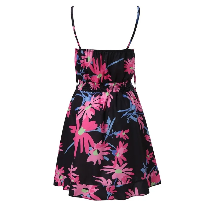 DOMIRICA Casual Women's Dresses Fashion Print V-neck High Waist Dresses Female Sleeveless Plus Size Women's Summer Sundresses
DOMIRICA Casual Women's Dresses Fashion Print V-neck High Waist Dresses Female Sleeveless Plus Size Women's Summer Sundresses