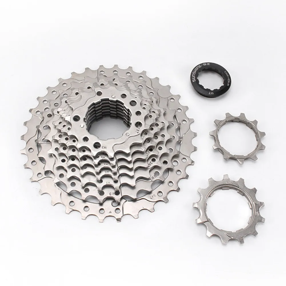 11-34T 9 Speed Freewheel Biycle SUNSHINE Flywheel 9-speed Cassette Rear Gear M310 360 410
11-34T 9 Speed Freewheel Biycle SUNSHINE Flywheel 9-speed Cassette Rear Gear M310 360 410