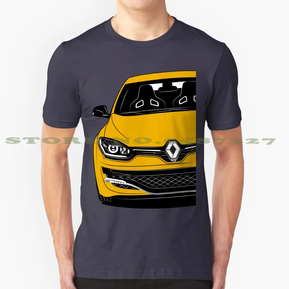 Футболка Renault Megane Rs Facelift 275 забавная летняя футболка с изображением трофея для