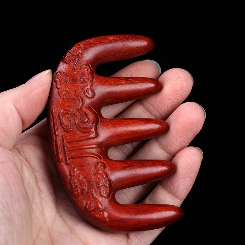 Natural rosewood wide tooth scalp massage comb anti-static hair loss head meridian sandalwood five meridians comb
Natural rosewood wide tooth scalp massage comb anti-static hair loss head meridian sandalwood five meridians comb