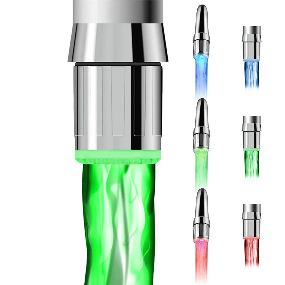Bathroom Temperature Control 3 Color Water Power Shower Tap light Water Saving Kitchen Aerator Led Faucet Aerator Light
Bathroom Temperature Control 3 Color Water Power Shower Tap light Water Saving Kitchen Aerator Led Faucet Aerator Light