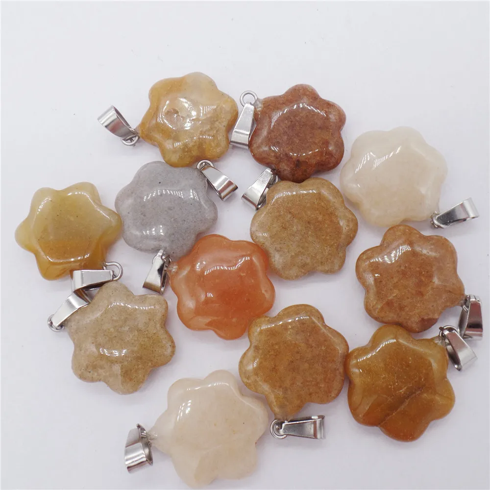 50Pcs 20x7mm Natural Golden Aventurine Carved Hexagonal Flower Pendant For DIY Jewelry Making Necklace Accessories Special Gift 
50Pcs 20x7mm Natural Golden Aventurine Carved Hexagonal Flower Pendant For DIY Jewelry Making Necklace Accessories Special Gift