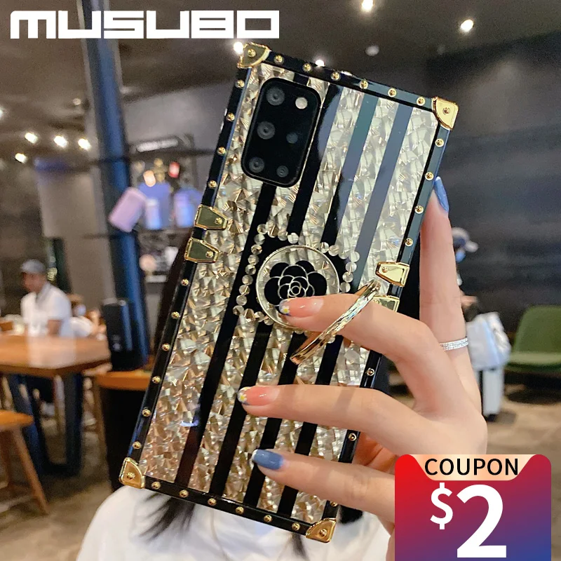Musubo Luxury Phone Case For Samsung Galaxy A72 A32 A71 A51 A52 A12 5G S21 Ultra S20 FE Note 20 Ultra Note 10 Plus Cover Coque
Musubo Luxury Phone Case For Samsung Galaxy A72 A32 A71 A51 A52 A12 5G S21 Ultra S20 FE Note 20 Ultra Note 10 Plus Cover Coque