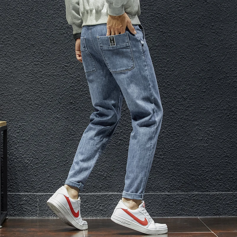 2021 Casual Business Wide leg oversize Men's pants baggy Jean cargo denim overalls Trousers Jeans for men
2021 Casual Business Wide leg oversize Men's pants baggy Jean cargo denim overalls Trousers Jeans for men