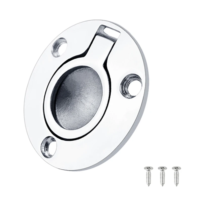 Boat 316 Stainless Steel Round Flush Mount Lift Ring Deck Hatch Latch Pull Lift Handle Pull Ring Hardware Accessories 
Boat 316 Stainless Steel Round Flush Mount Lift Ring Deck Hatch Latch Pull Lift Handle Pull Ring Hardware Accessories