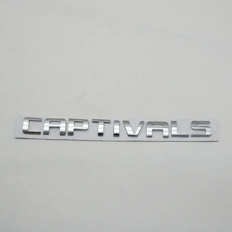 For Chevrolet Captiva LS Captivals Emblem Car Rear Trunk Tailgate Badge Logo Sticker Decal Nameplate | Автомобили и мотоциклы