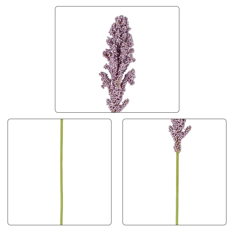 6pcs/bundle Foam Lavender Artificial Flowers Plastic Wedding Flower Bouquet Fake Plant Wedding Home Party Artificial Decorations
6pcs/bundle Foam Lavender Artificial Flowers Plastic Wedding Flower Bouquet Fake Plant Wedding Home Party Artificial Decorations