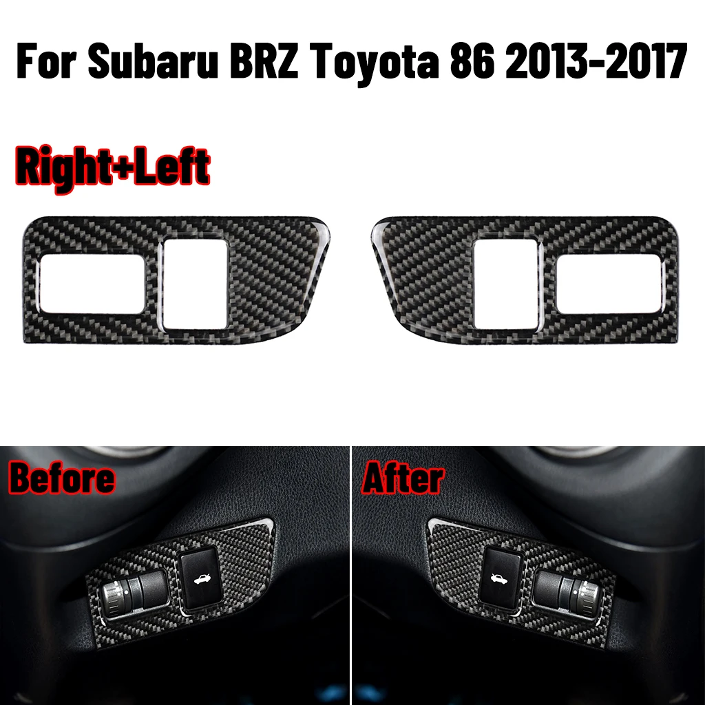 Carbon Fiber Rear Trunk Switch Control Button Stickers Car Stickers Car Accessories for Subaru BRZ Toyota 86 2013-2019
Carbon Fiber Rear Trunk Switch Control Button Stickers Car Stickers Car Accessories for Subaru BRZ Toyota 86 2013-2019