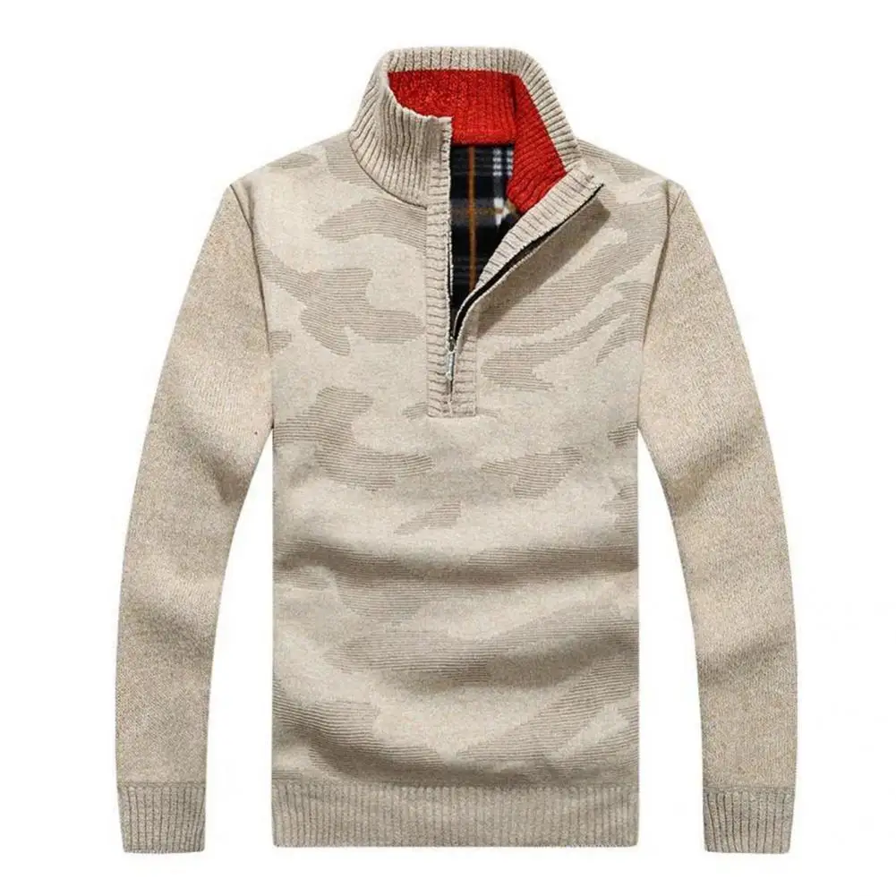 Winter Sweater Zipper Casual Skin-friendly Pullover Extra Thick Winter Sweater Men Sweater for Inner Wear
Winter Sweater Zipper Casual Skin-friendly Pullover Extra Thick Winter Sweater Men Sweater for Inner Wear