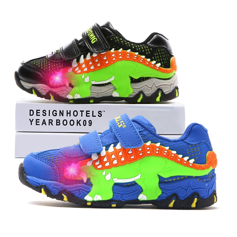 Dinoskulls Light Up Baby Boys Sneakers Autumn Sport Tennis Children Shoes LED Athletic Kids Walking Trainers Toddler Trainers
Dinoskulls Light Up Baby Boys Sneakers Autumn Sport Tennis Children Shoes LED Athletic Kids Walking Trainers Toddler Trainers