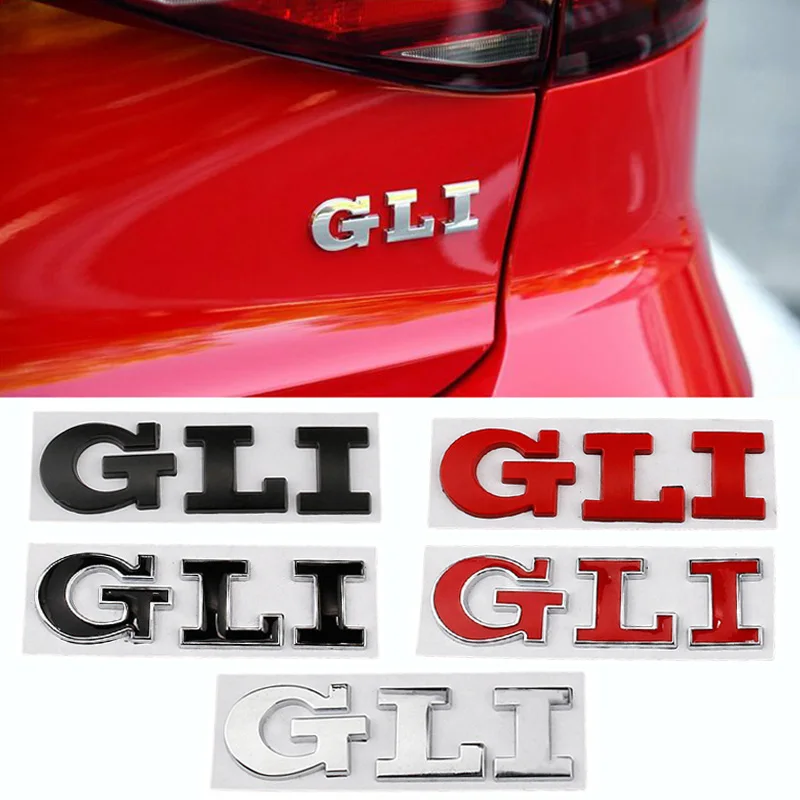 Car 3D Metal GLI Stickers Decals For Volkswagen VW Polo Golf 3 4 5 6 7 MK4 MK5 MK6 MK7 Car Rear Trunk Body Emblem Badge Stickers
Car 3D Metal GLI Stickers Decals For Volkswagen VW Polo Golf 3 4 5 6 7 MK4 MK5 MK6 MK7 Car Rear Trunk Body Emblem Badge Stickers