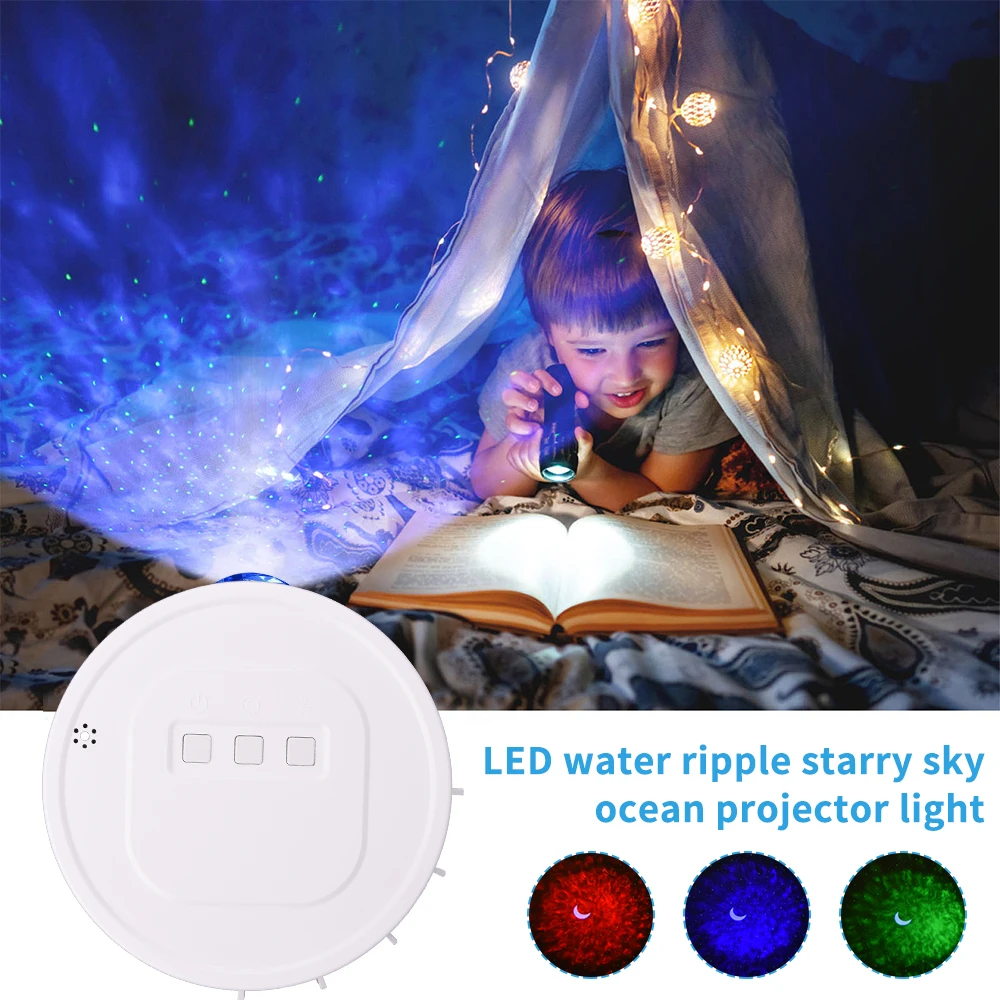 Smart Star Ocean Laser Projector Starry Sky Stage Lighting With Voice Control Starry Sky Nightlight Starlight Projector Lamp
Smart Star Ocean Laser Projector Starry Sky Stage Lighting With Voice Control Starry Sky Nightlight Starlight Projector Lamp