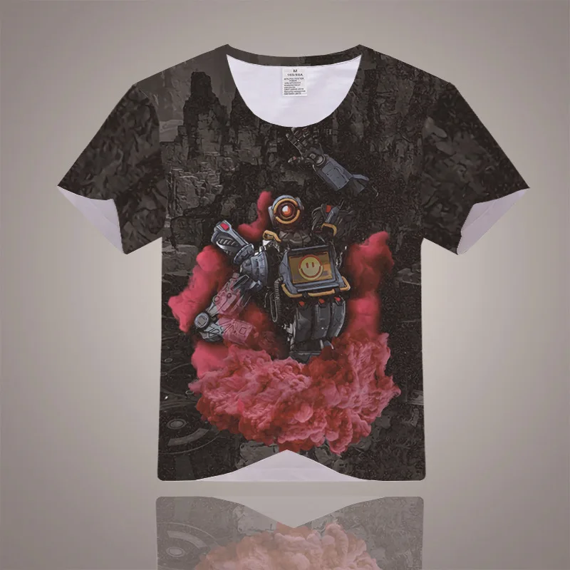 Anime Hero Short-sleeved Trend T-shirt Apex Legends Anime Clothing Digital Printing Round Neck Short-sleeved Trend T-shirt
Anime Hero Short-sleeved Trend T-shirt Apex Legends Anime Clothing Digital Printing Round Neck Short-sleeved Trend T-shirt