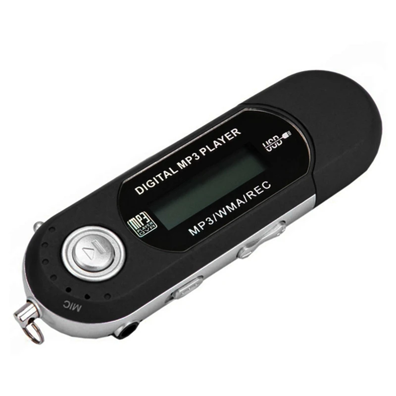 Экран MP3 U диск No. 7 батарея карта USB in-line радио кассетный плеер черный | Электроника