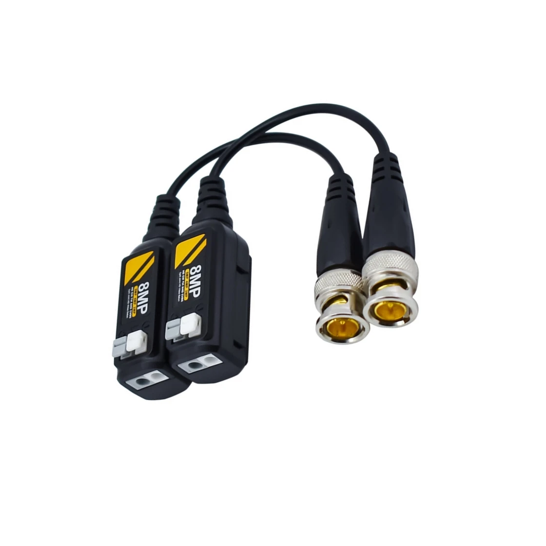 1CH Passive UTP 8MP CCTV Video Balun Transceiver Twisted BNC Connector Passive Transceivers For HDCVI HDTVI AHD CVBS Camera
1CH Passive UTP 8MP CCTV Video Balun Transceiver Twisted BNC Connector Passive Transceivers For HDCVI HDTVI AHD CVBS Camera