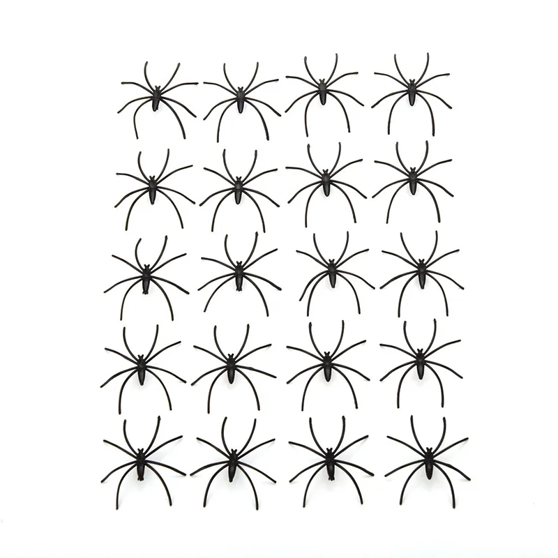 20Pcs Useful Plastic Black Spider Halloween Decoration Festival Supplies Funny Prank Toys Decoration Realistic Prop
20Pcs Useful Plastic Black Spider Halloween Decoration Festival Supplies Funny Prank Toys Decoration Realistic Prop