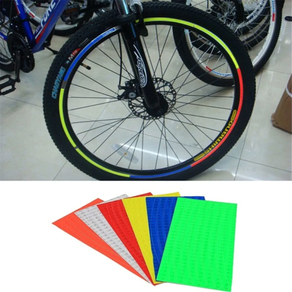 Bike Wheels Reflective Stickers Cycling Fluorescent Reflect Tape MTB Bicycle Adhesive Tape Safety Decor Sticker Bike Accessories
Bike Wheels Reflective Stickers Cycling Fluorescent Reflect Tape MTB Bicycle Adhesive Tape Safety Decor Sticker Bike Accessories