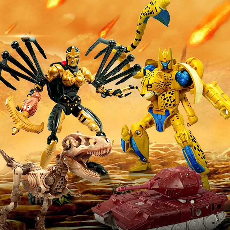 Transformers Hasbro Kingdom War Cybertron Cheetor Black Arachnia Warpath Paleotrex Non-automatic Deformation Christmas Model Toy
Transformers Hasbro Kingdom War Cybertron Cheetor Black Arachnia Warpath Paleotrex Non-automatic Deformation Christmas Model Toy