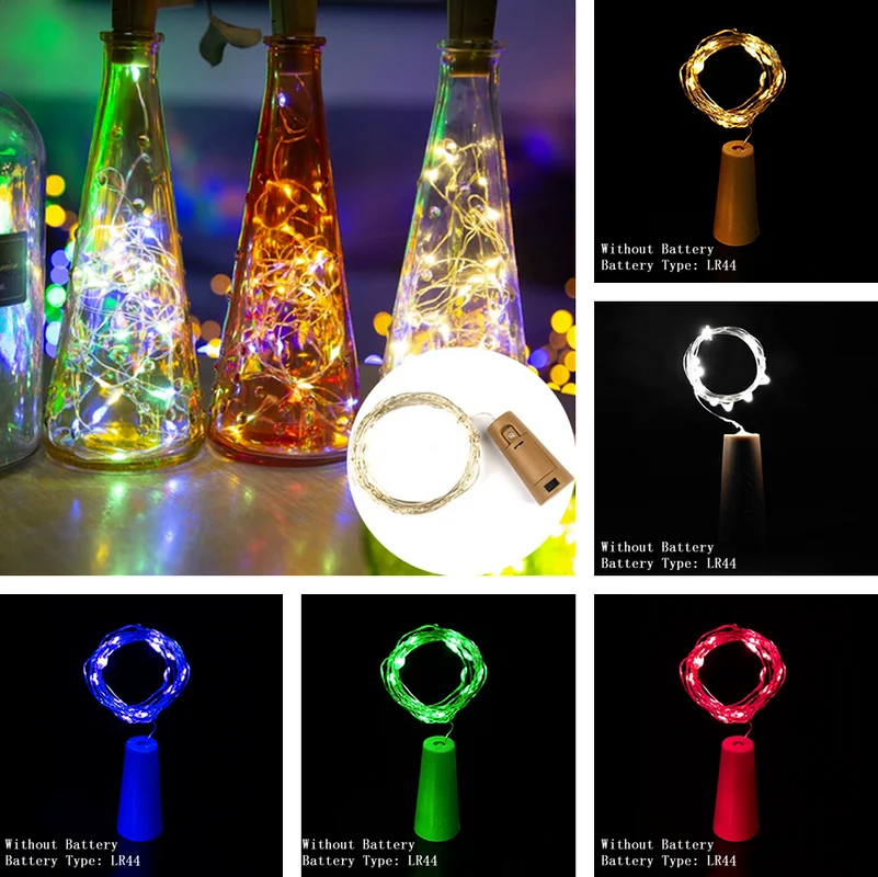 Garland Led Fairy Light Wine Bottle Led Lights Christmas Light Guirlande Lumineuse Battery Christmas Decoration New Year Navidad
Garland Led Fairy Light Wine Bottle Led Lights Christmas Light Guirlande Lumineuse Battery Christmas Decoration New Year Navidad