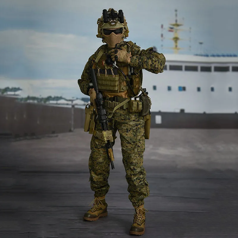 Easy&Simple 26043A 1/6 31st Marine Expeditionary Unit Maritime Raid Force VBSS Male Soldier Action Figuer Model 
Easy&Simple 26043A 1/6 31st Marine Expeditionary Unit Maritime Raid Force VBSS Male Soldier Action Figuer Model