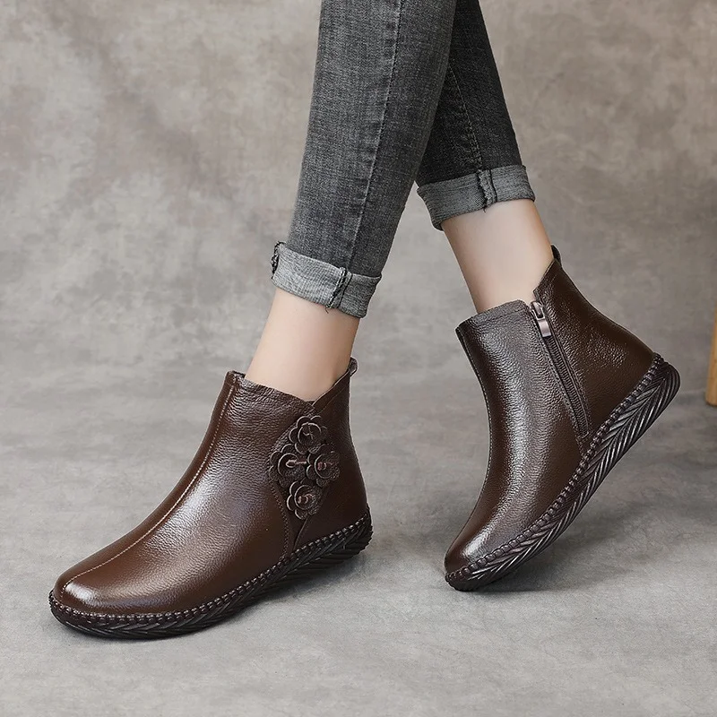 Women's Short Boots Autumn and Winter NewFashion Round Head LeatherBelt Fur Shoes Thick-soled High-heel Comfortable Casual Boots
Women's Short Boots Autumn and Winter NewFashion Round Head LeatherBelt Fur Shoes Thick-soled High-heel Comfortable Casual Boots