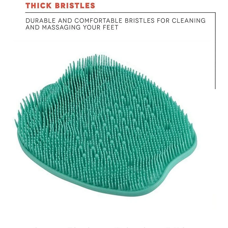 Shower Foot Scrubber Feet Cleaner with Non Slip Suction Cups - Massage Mat Improve Circulation Relieve Tired and Pain
Shower Foot Scrubber Feet Cleaner with Non Slip Suction Cups - Massage Mat Improve Circulation Relieve Tired and Pain