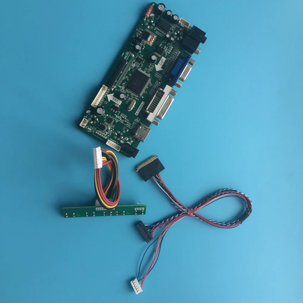 Kit For LP133WH1-TLB1/TLA1 1366X768 40pin LVDS M.NT68676 LED LCD Panel monitor HDMI-compatible DVI VGA Controller board 13.3"
Kit For LP133WH1-TLB1/TLA1 1366X768 40pin LVDS M.NT68676 LED LCD Panel monitor HDMI-compatible DVI VGA Controller board 13.3"