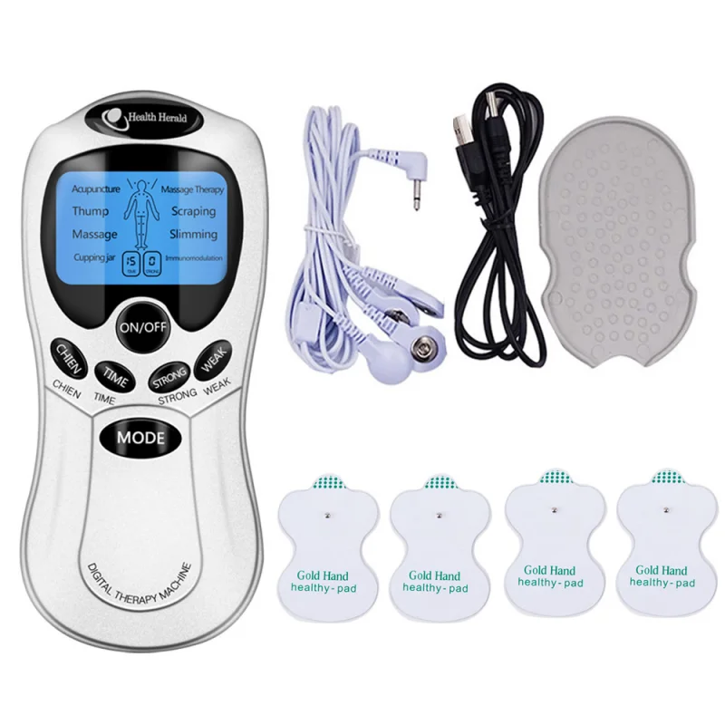 Electric Unit Digital Therapy Machine Electrodes Massage Device EMS Muscle Stimulator Massager for Full Body Health Care
Electric Unit Digital Therapy Machine Electrodes Massage Device EMS Muscle Stimulator Massager for Full Body Health Care