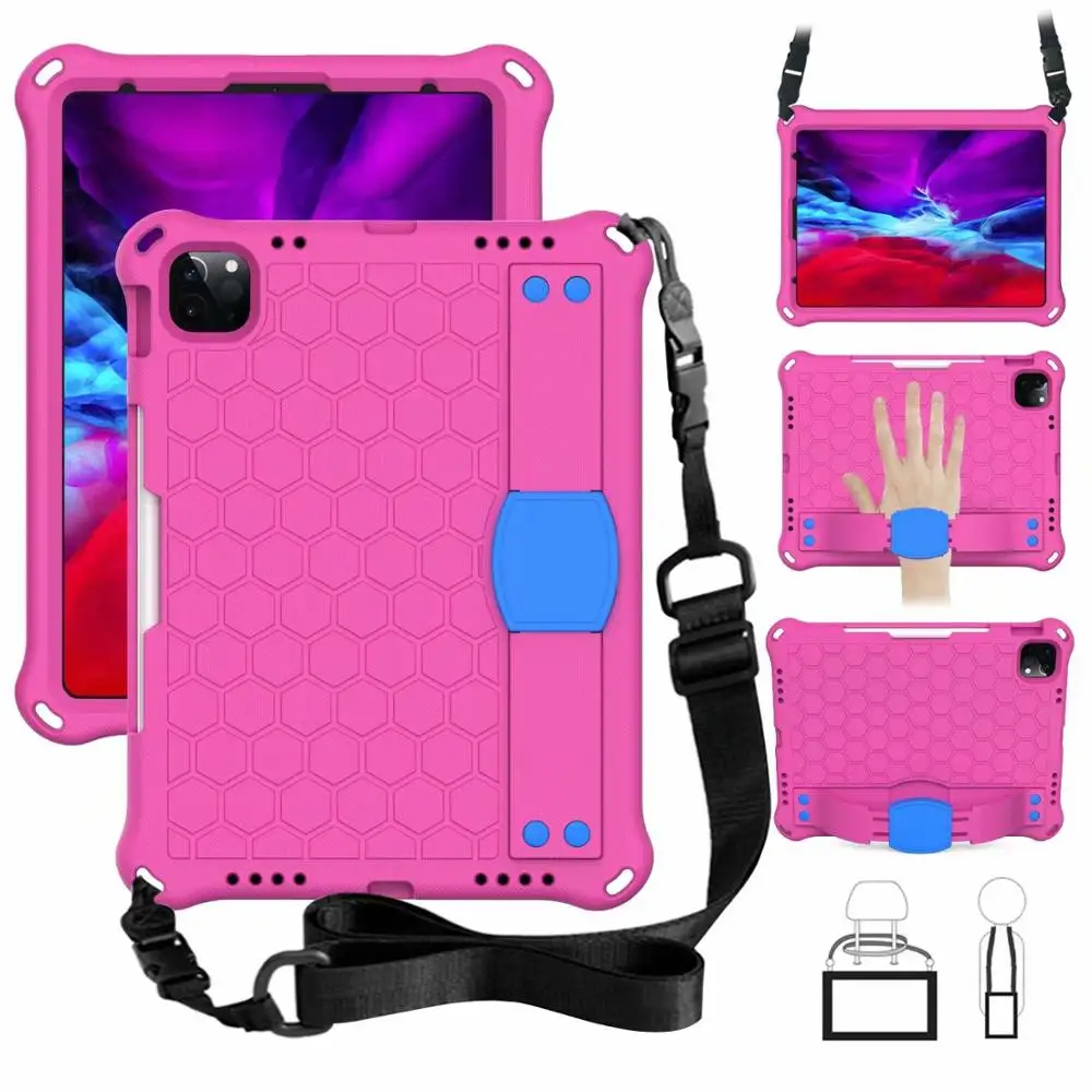 case Ipad air4 10.9 with strap Shock Proof EVA full body tablet cover Handle stand kid Ipad air4 10.9 case +PEN shell
case Ipad air4 10.9 with strap Shock Proof EVA full body tablet cover Handle stand kid Ipad air4 10.9 case +PEN shell