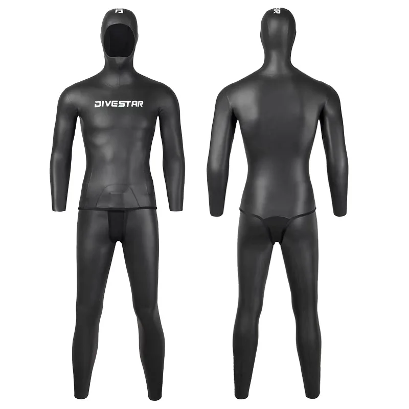 3MM Neoprene Open Cell PU Water Sports Diving Suit Full Body Scuba Hunting Hooded Two Pieces Snorkeling Spearfishing WetSuit
3MM Neoprene Open Cell PU Water Sports Diving Suit Full Body Scuba Hunting Hooded Two Pieces Snorkeling Spearfishing WetSuit
