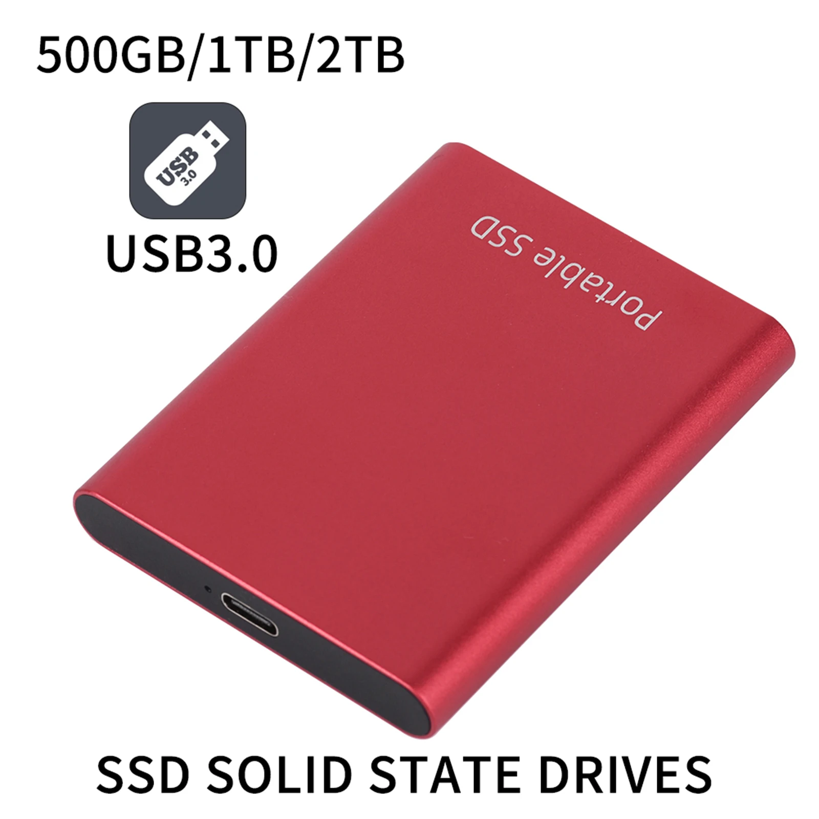 Высокоскоростной портативный внешний жесткий диск USB, твердотельный внешний жесткий диск Портативный внешний SSD 1T внешний SSD
Высокоскоростной портативный внешний жесткий диск USB, твердотельный внешний жесткий диск Портативный внешний SSD 1T внешний SSD