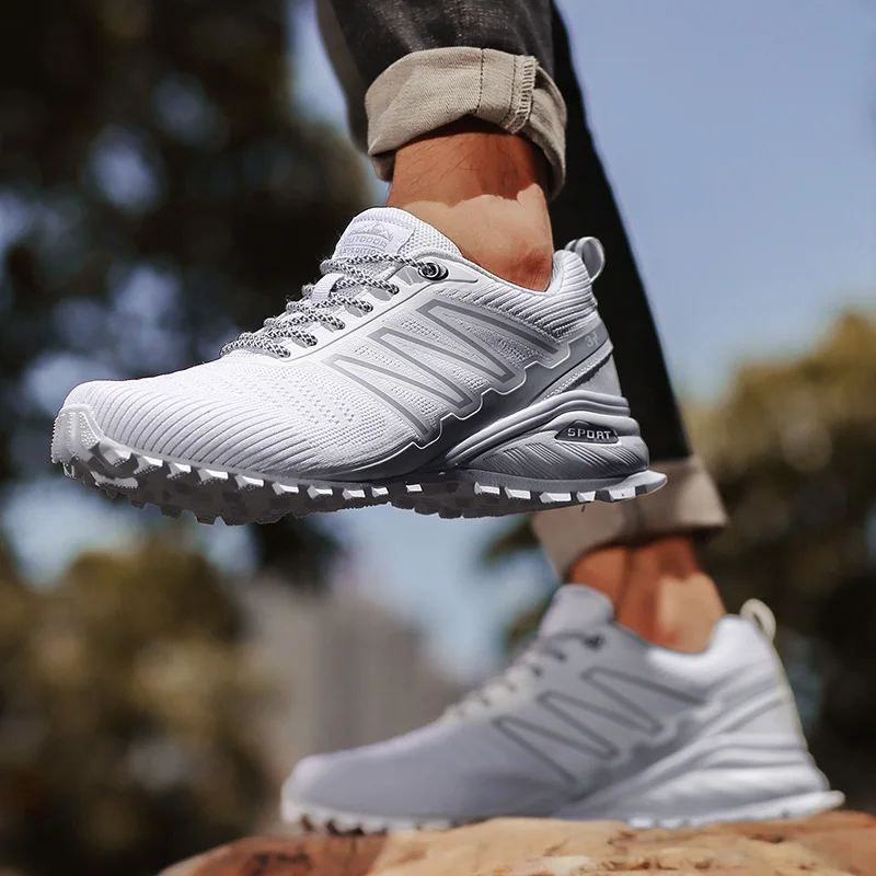 New 2020 Men Running Shoes Breathable Outdoor Sports Shoes Lightweight Sneakers for Women Comfortable Athletic Training Footwear
New 2020 Men Running Shoes Breathable Outdoor Sports Shoes Lightweight Sneakers for Women Comfortable Athletic Training Footwear