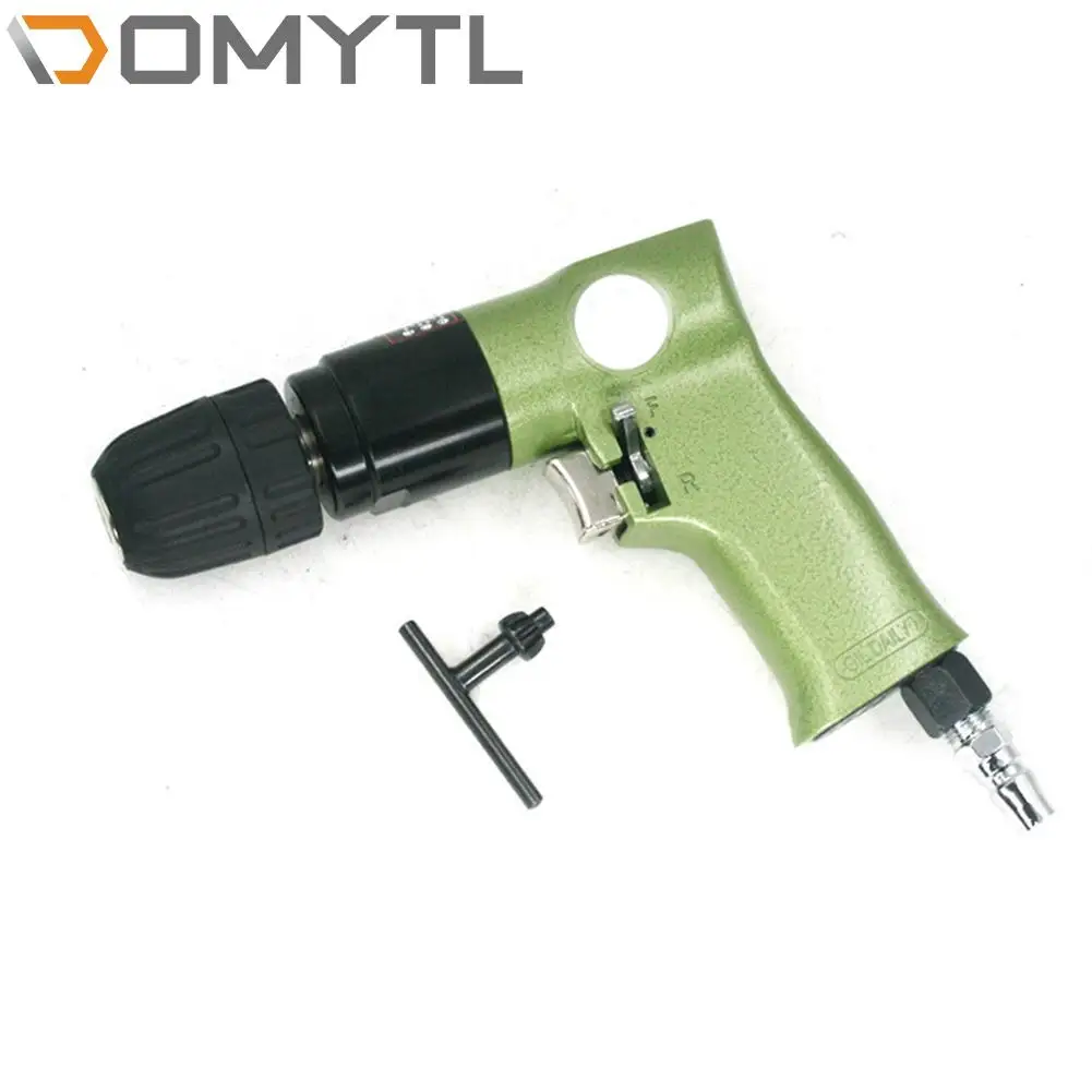 3/8" Reversible Pneumatic Air Drill Gun Elbow Pneumatic 90 Degree High-Speed Pistol Type Industrial Tools for Hole Drilling
3/8" Reversible Pneumatic Air Drill Gun Elbow Pneumatic 90 Degree High-Speed Pistol Type Industrial Tools for Hole Drilling