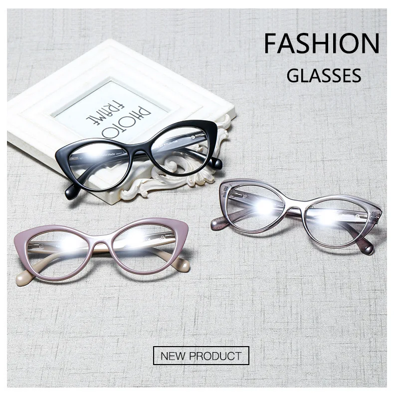2019 Sexy Cat Eye Glasses Frames Women Luxury Brand Designer Optical Eyeglasses Fashion Eyewear High Quality Hand Made
2019 Sexy Cat Eye Glasses Frames Women Luxury Brand Designer Optical Eyeglasses Fashion Eyewear High Quality Hand Made