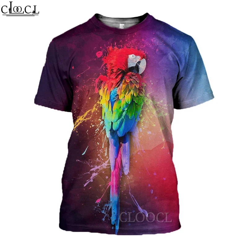HX Newest Popular Animal Parrot T Shirt 3D Print Fashion Harajuku Streetwear Pullover Tops Oversized Clothes Drop Shipping
HX Newest Popular Animal Parrot T Shirt 3D Print Fashion Harajuku Streetwear Pullover Tops Oversized Clothes Drop Shipping