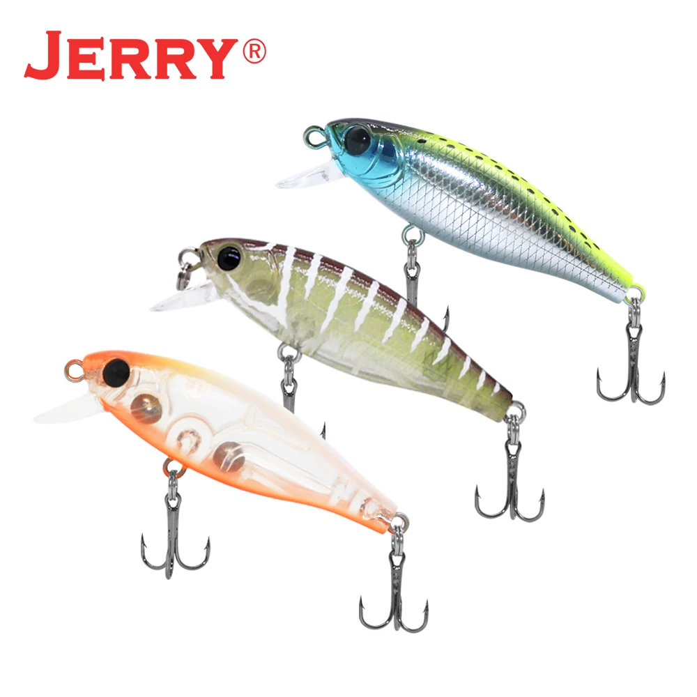 Jerry ultralight spinning fishing lures kit slow sinking hard bait set plug crank tight wobbling bass pike trout perch baits 
Jerry ultralight spinning fishing lures kit slow sinking hard bait set plug crank tight wobbling bass pike trout perch baits