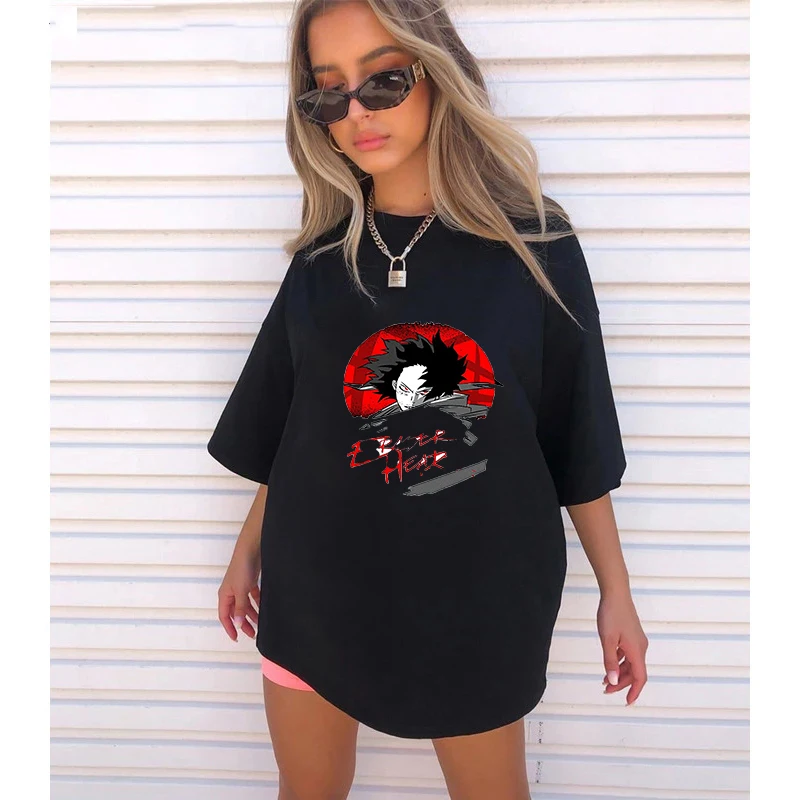 Fashion Casual Top My Hero Graphic Print T-shirt Summer New Women's Black Short Sleeve Tshirt
Fashion Casual Top My Hero Graphic Print T-shirt Summer New Women's Black Short Sleeve Tshirt