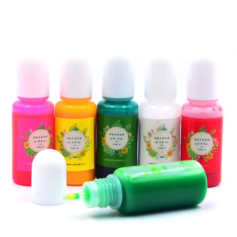 26 Colors Crystal Epoxy Pigment UV Resin Dye DIY Jewelry Colorant Art Crafts Coloring Drying Color Mixing Liquid Decorations 
26 Colors Crystal Epoxy Pigment UV Resin Dye DIY Jewelry Colorant Art Crafts Coloring Drying Color Mixing Liquid Decorations