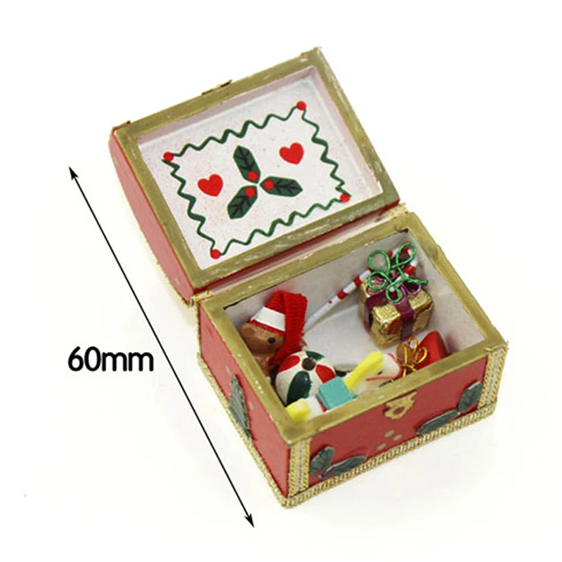 1pcs 1:12 Dollhouse Miniature Christmas Box Gift Doll house DIY Doll House Decor Accessories
1pcs 1:12 Dollhouse Miniature Christmas Box Gift Doll house DIY Doll House Decor Accessories