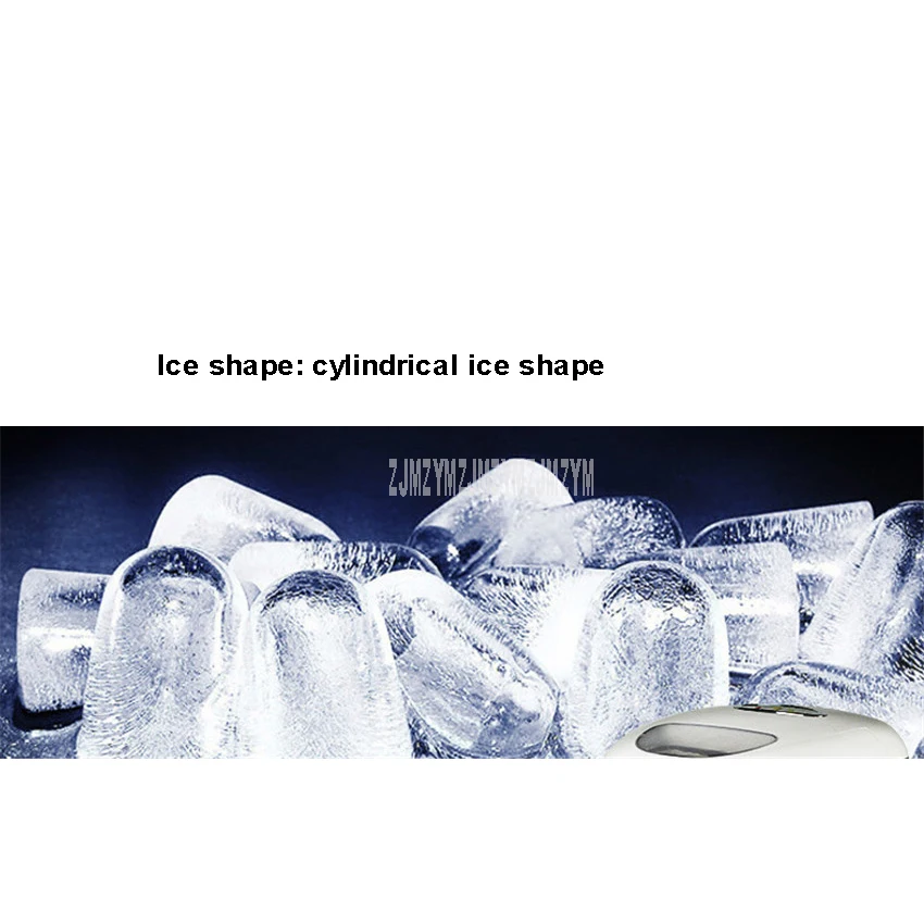 10kg/24h Automatic Electric Ice Maker Cylindrical Shape Ice Cube Making Machine For Milk Tea Coffee Bar Shop 150W 220V ZB-01
10kg/24h Automatic Electric Ice Maker Cylindrical Shape Ice Cube Making Machine For Milk Tea Coffee Bar Shop 150W 220V ZB-01
