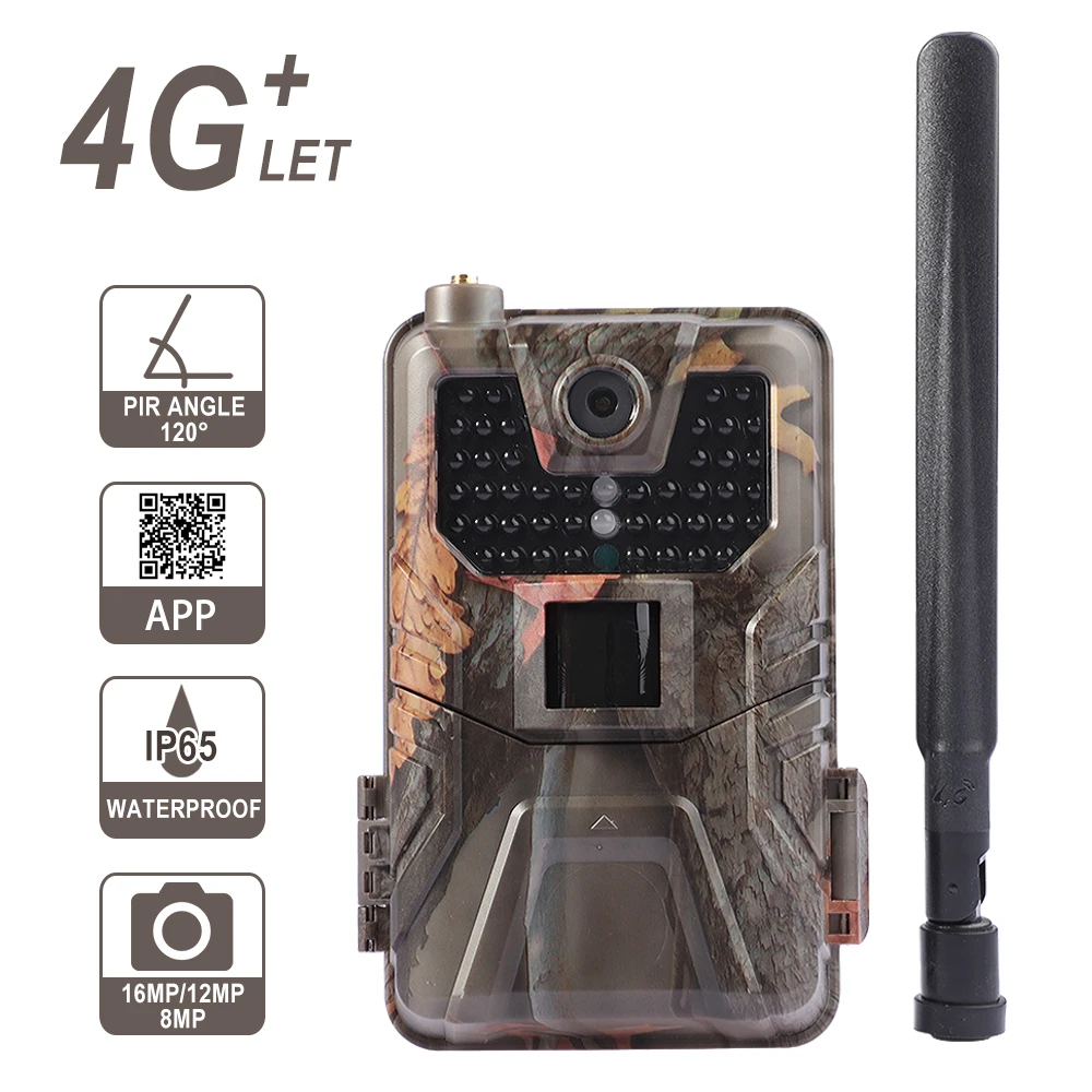

HC-900pro 4K 30FPS Live Video APP Trail Night Camera Cloud Service 4G Cellular Mobile 30MP Wireless Wildlife Hunting Cameras