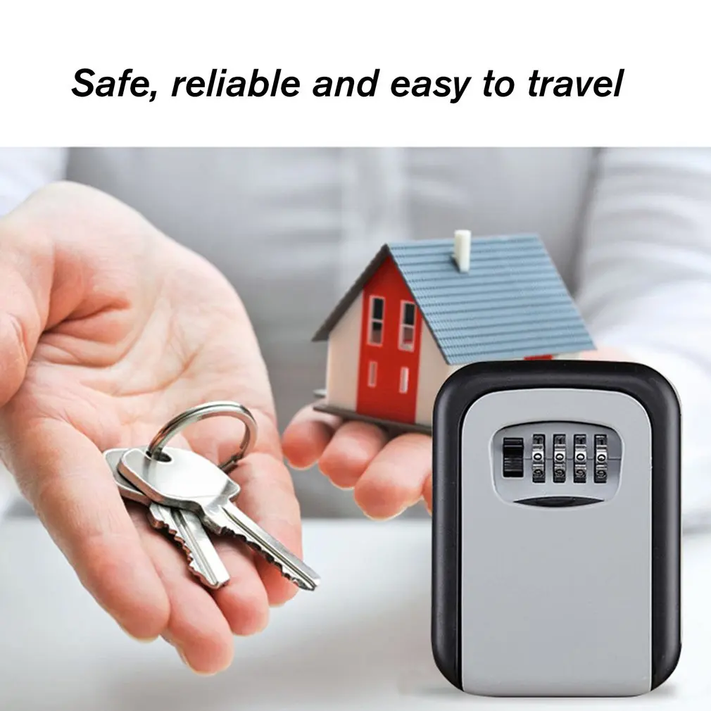 New Key Lock Box Alloy Code Lock Key Box Keysafe Password Security Key Storage Password Boxes 4 Digit Combination Key Storage
New Key Lock Box Alloy Code Lock Key Box Keysafe Password Security Key Storage Password Boxes 4 Digit Combination Key Storage