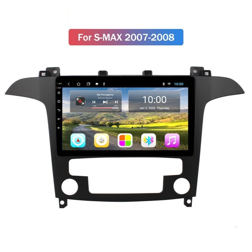 Car GPS Navigation For Ford S-MAX 2007-2008 6G+128G Android 10.0 Car Radio Stereo Head Unit With Wifi 4G AHD DSP BT CARPLAY
Car GPS Navigation For Ford S-MAX 2007-2008 6G+128G Android 10.0 Car Radio Stereo Head Unit With Wifi 4G AHD DSP BT CARPLAY